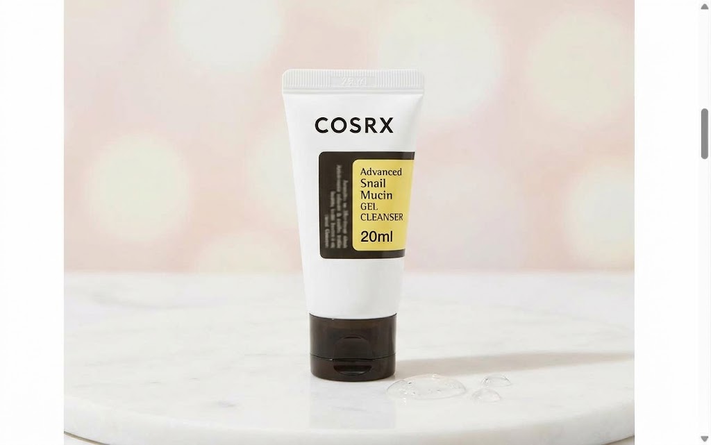 Cosrx Advanced Snail Mucin Gel Cleanser 20ml