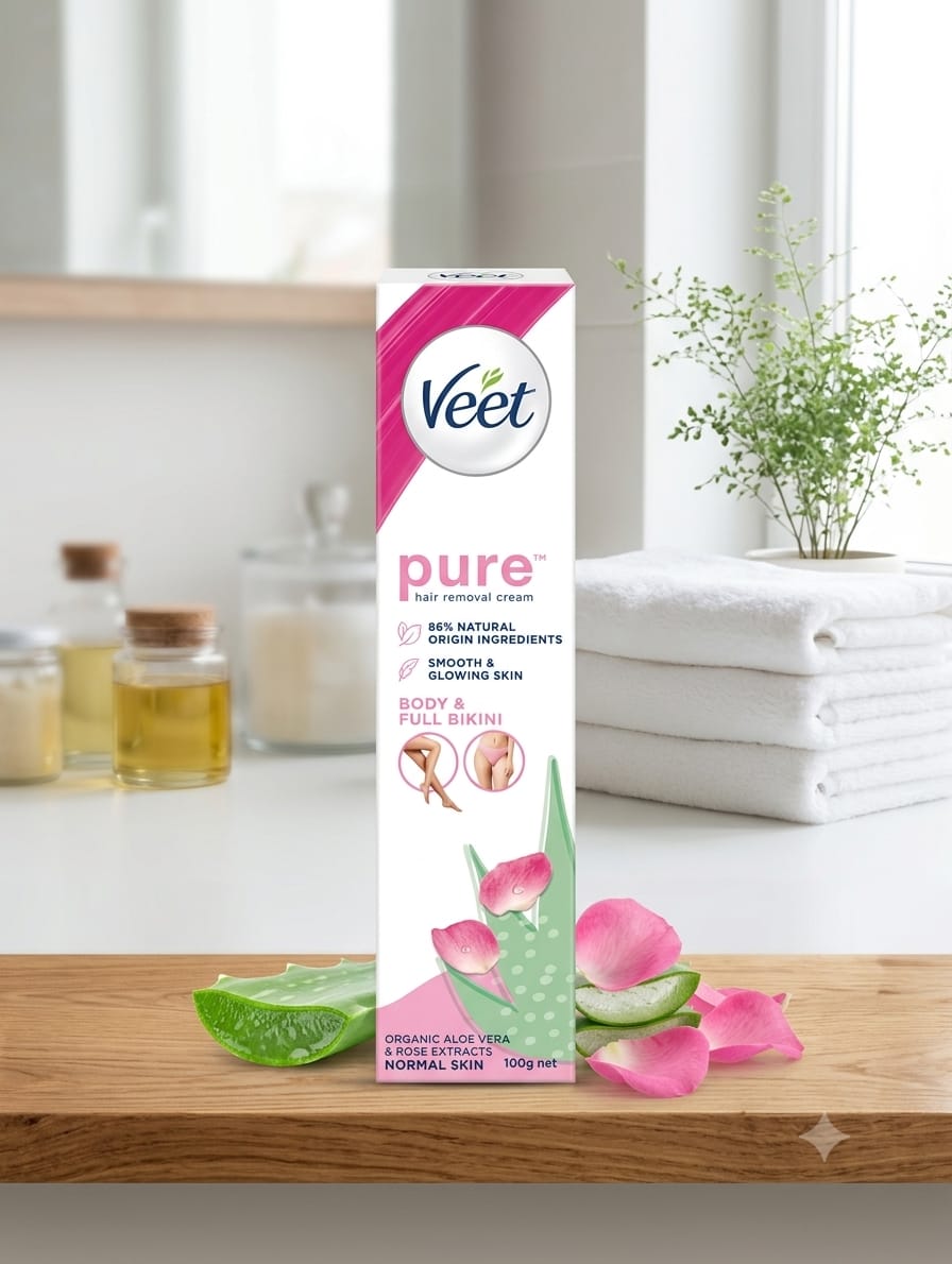 Veet Pure Hair Removal Cream 100g