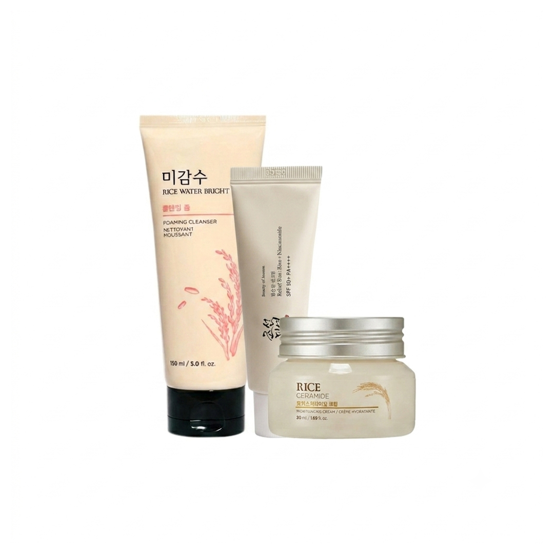 Rice Brightening Skincare Combo