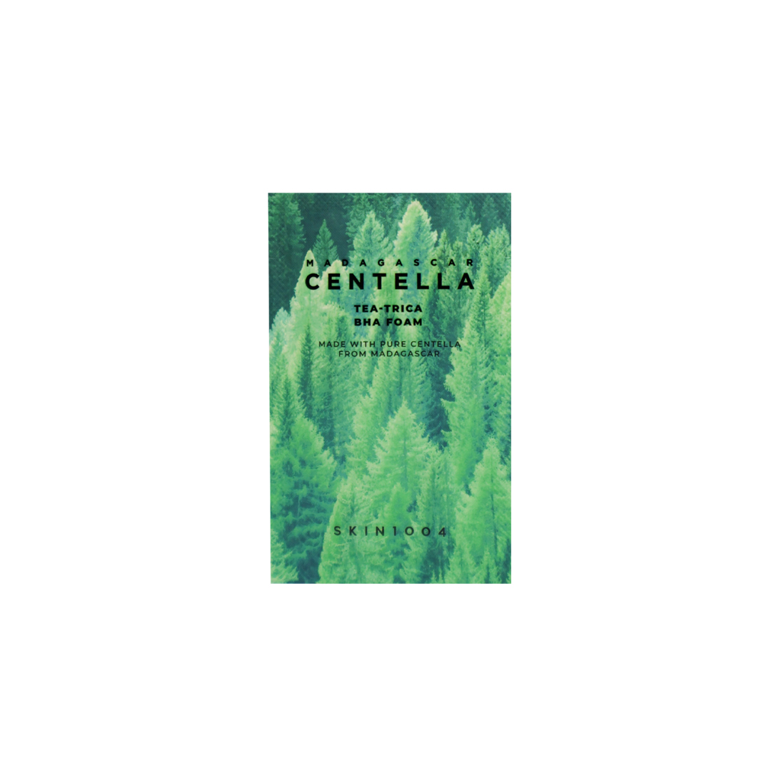 SKIN1004 Madagascar Centella Tea – Trica BHA Foam 1.5 ml